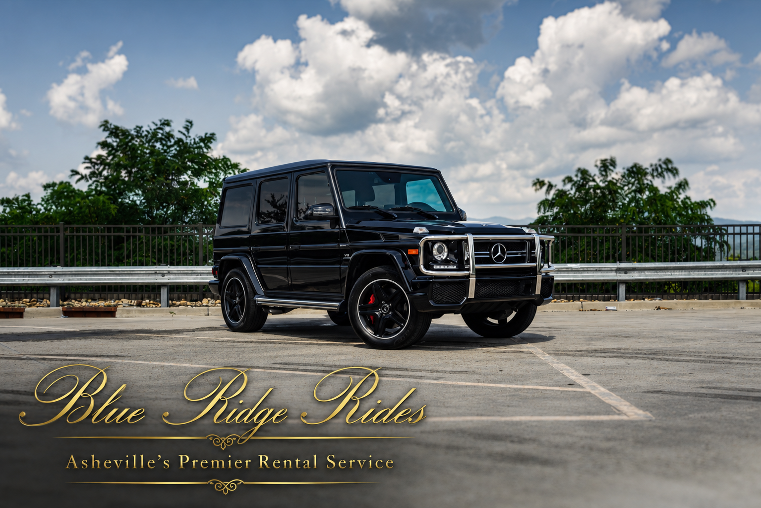 2017 Mercedes-Benz G 63 AMG luxury SUV available for rent in Asheville NC